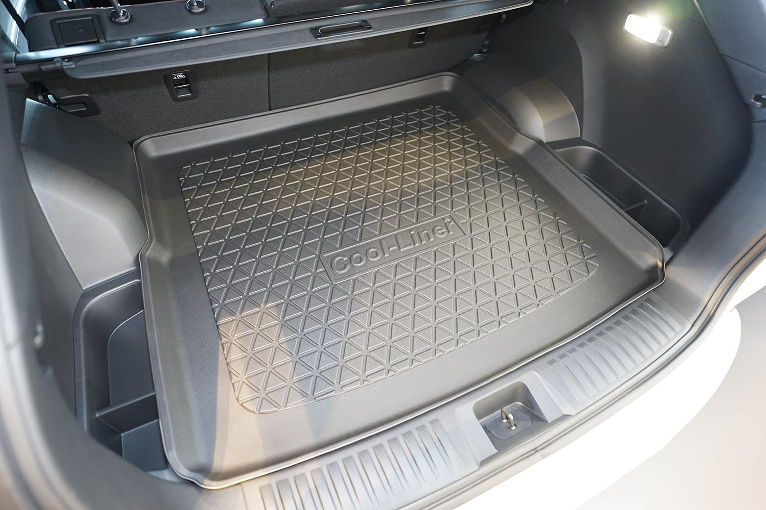 Boot mat suitable for SsangYong - KGM Actyon II 2024-present Cool Liner anti slip PE/TPE rubber (SSY2ACTM-C) (4)