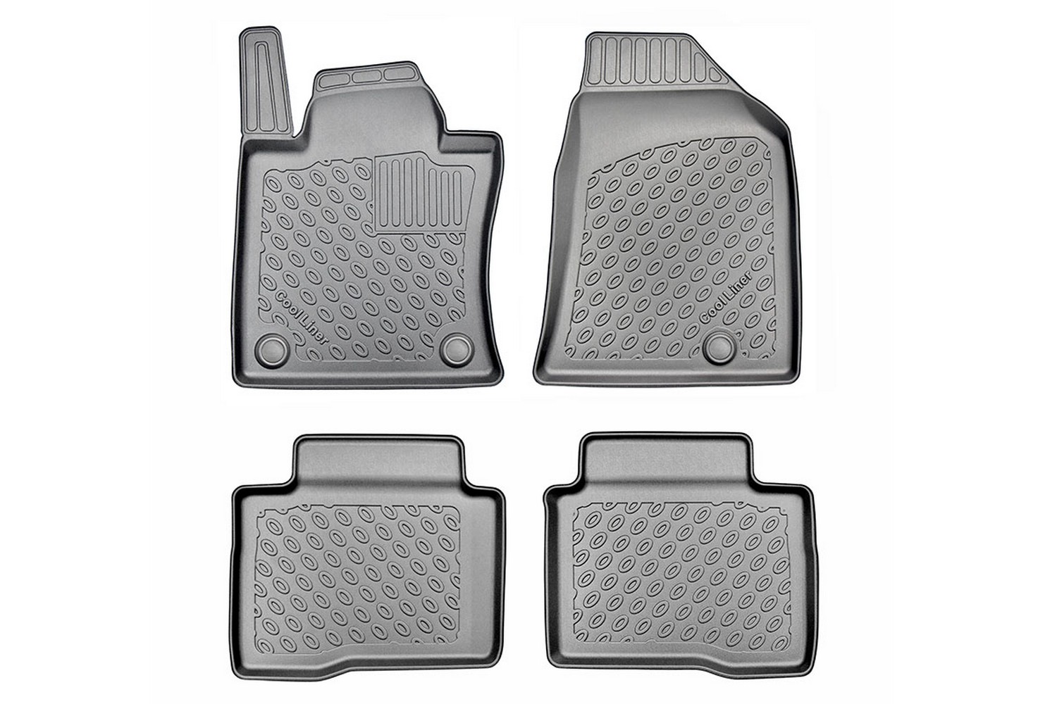 Fußmatten passend für SsangYong - KGM Korando (C300) 2019-heute Cool Liner PE/TPE Gummi Fußmatten passend für SsangYong - KGM Korando (C300) 2019-heute Cool Liner PE/TPE Gummi