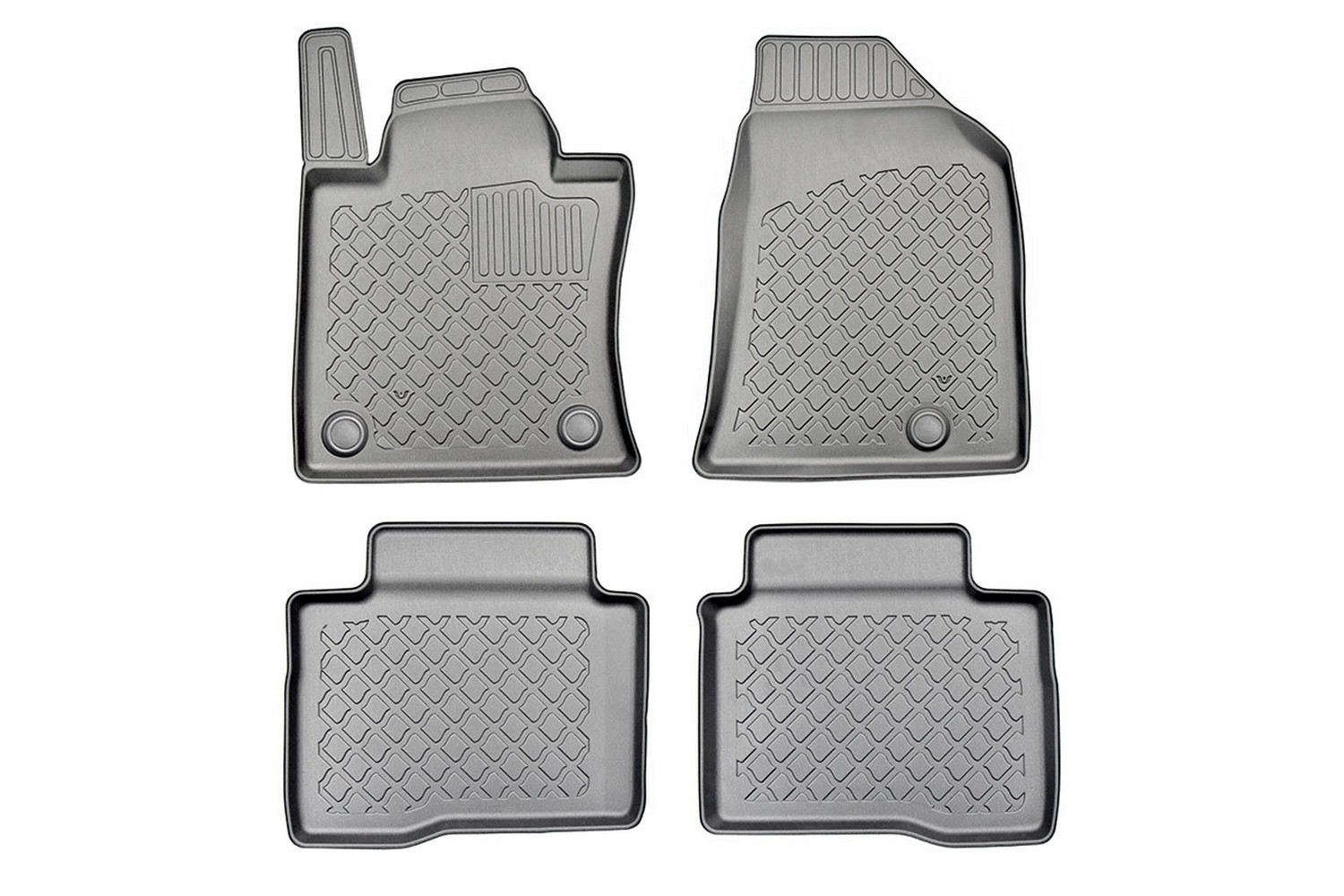 Tapis convient à SsangYong - KGM Korando (C300) 2019-présent Guardliner PE/TPE caoutchouc