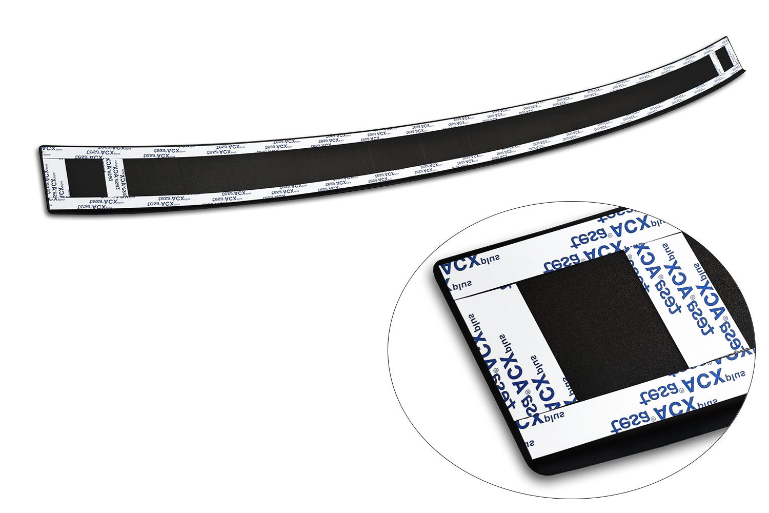 Rear bumper protector SsangYong Torres (J100) 2023-present stainless steel anthracite matt (6)