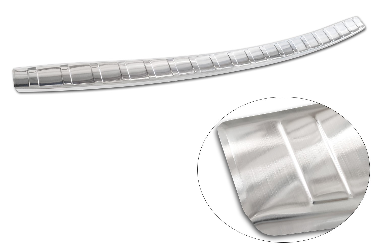 Rear bumper protector SsangYong Rexton (Y400, G4) 2021-present stainless steel (5) Rear bumper protector SsangYong Rexton (Y400, G4) 2021-present stainless steel (5)