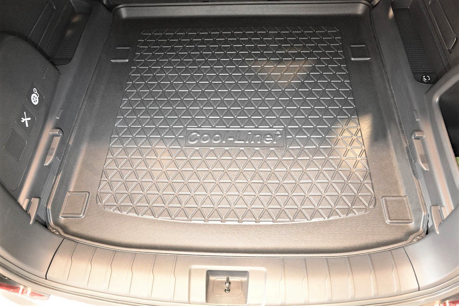 Boot mat suitable for SsangYong - KGM Rexton (Y400, G4) 2017-present Cool Liner anti slip PE/TPE rubber (SSY3RETM-C) (2) Boot mat suitable for SsangYong - KGM Rexton (Y400, G4) 2017-present Cool Liner anti slip PE/TPE rubber (SSY3RETM-C) (2)