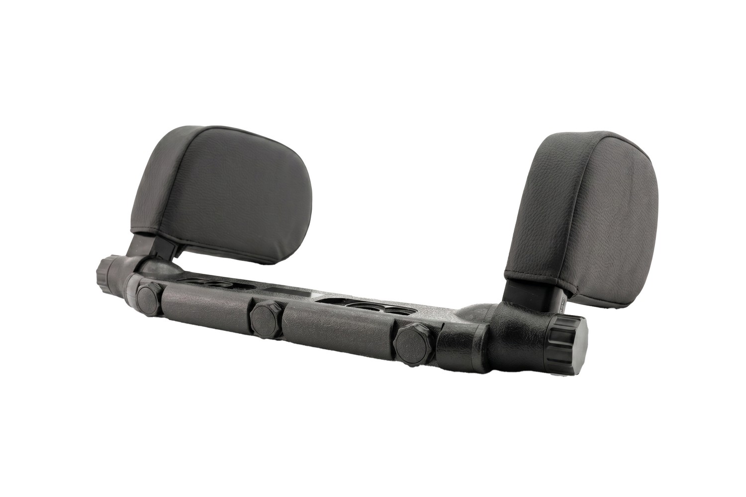 Adjustable travel headrest faux leather (5)
