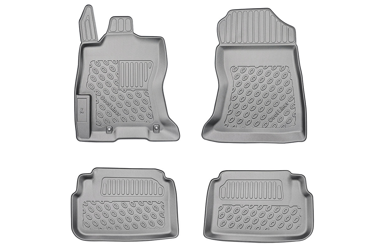 Car mats suitable for Subaru XV II 2017-2023 Cool Liner PE/TPE rubber
