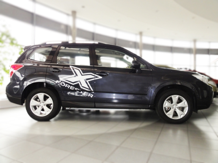 Seitenschutzleisten passend für Subaru Forester IV (SJ) 2013-2018 Set