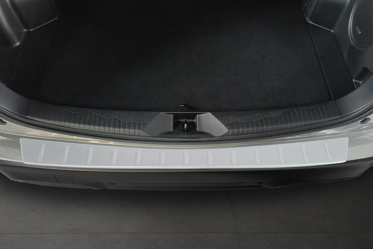 Rear bumper protector suitable for Subaru Forester VI (SL) 2024-present stainless steel light grey (2) Rear bumper protector suitable for Subaru Forester VI (SL) 2024-present stainless steel light grey (2)