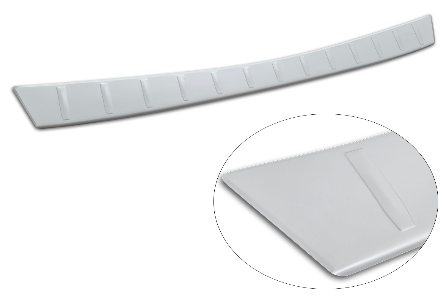 Rear bumper protector suitable for Subaru Forester VI (SL) 2024-present stainless steel light grey (5) Rear bumper protector suitable for Subaru Forester VI (SL) 2024-present stainless steel light grey (5)