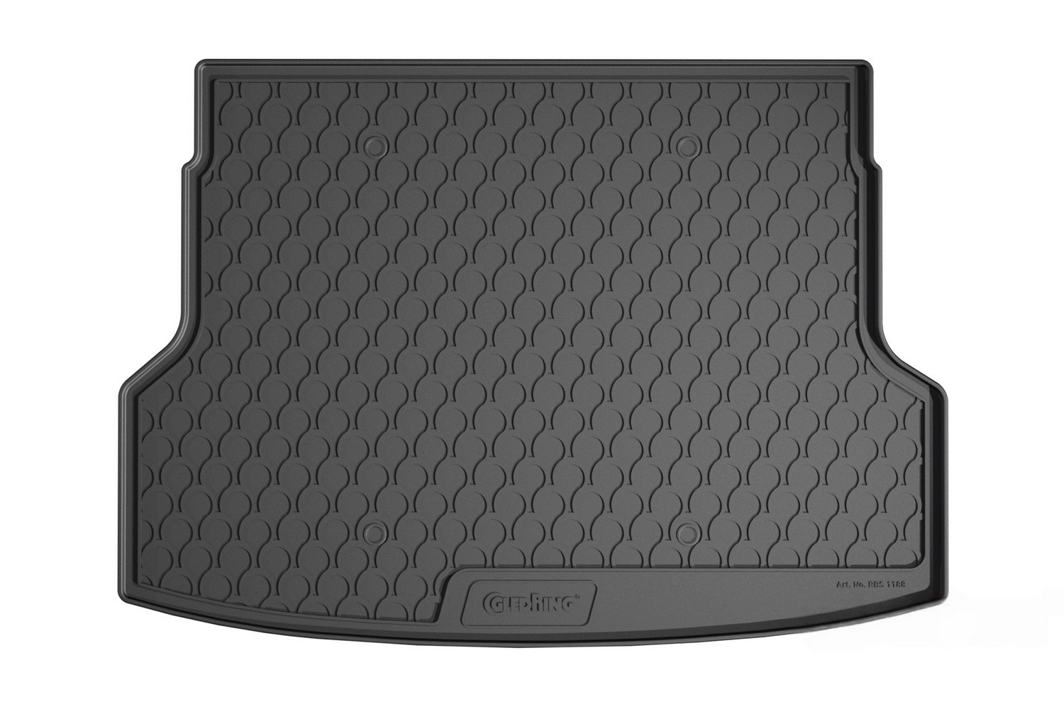 Boot mat suitable for Subaru Forester VI (SL) 2024-present anti slip Rubbasol rubber Boot mat suitable for Subaru Forester VI (SL) 2024-present anti slip Rubbasol rubber