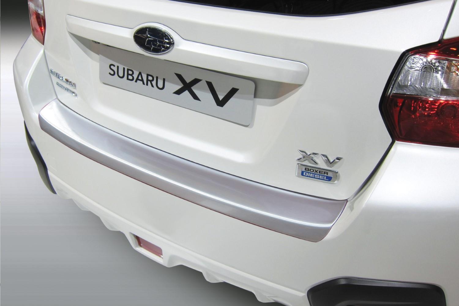 Rear bumper protector Subaru XV I 2012-2017 ABS - matt black