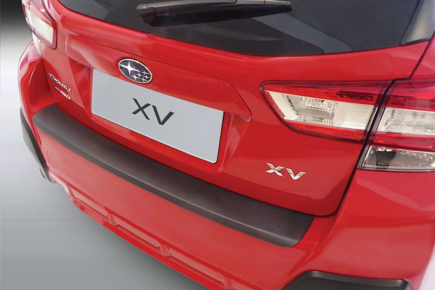Bumperbeschermer geschikt voor Subaru XV II 2017-2023 ABS - matzwart
