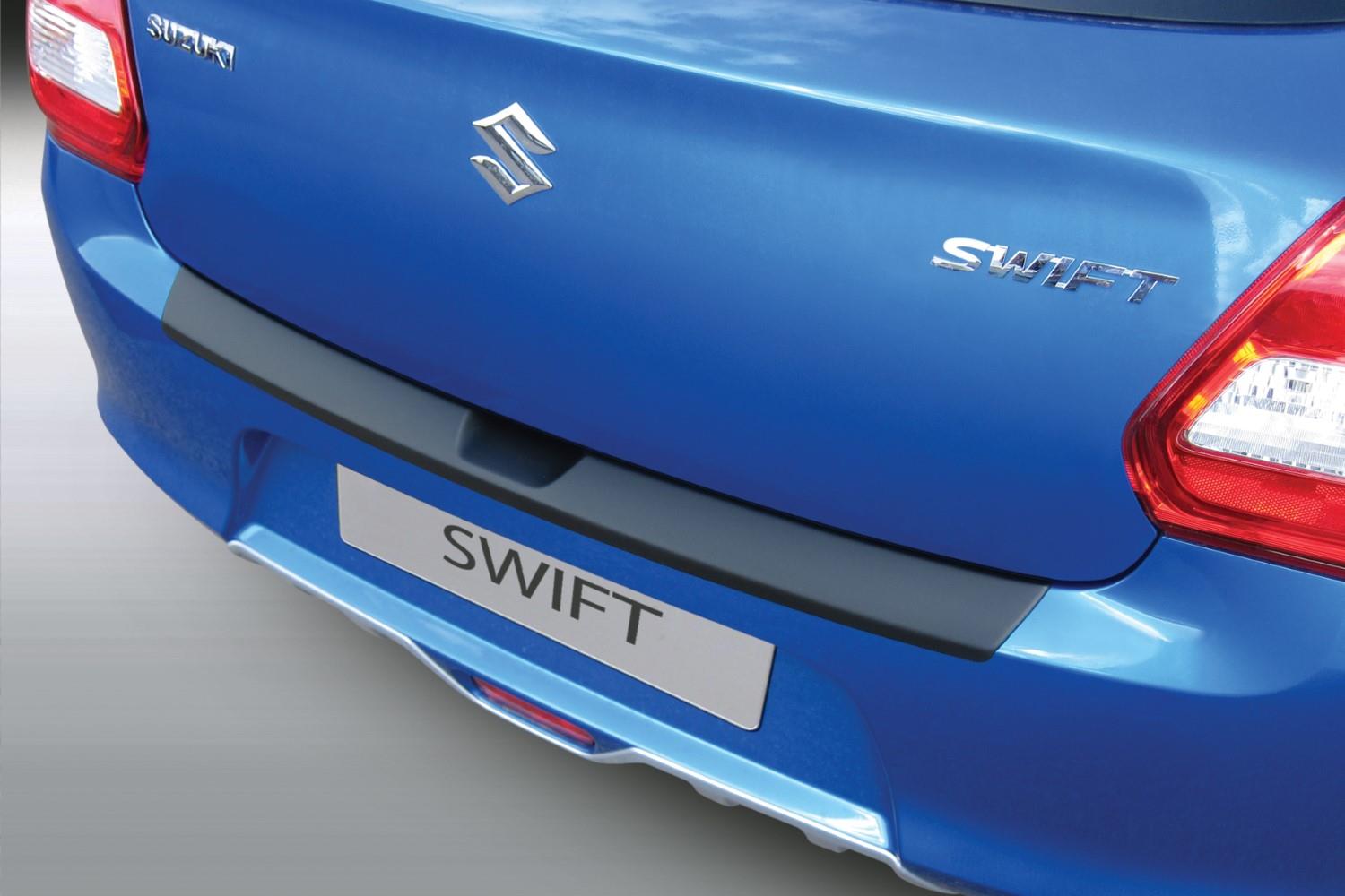 Bumperbeschermer geschikt voor Suzuki Swift (AZ-A2L) 2017-2024 5-deurs hatchback ABS - matzwart