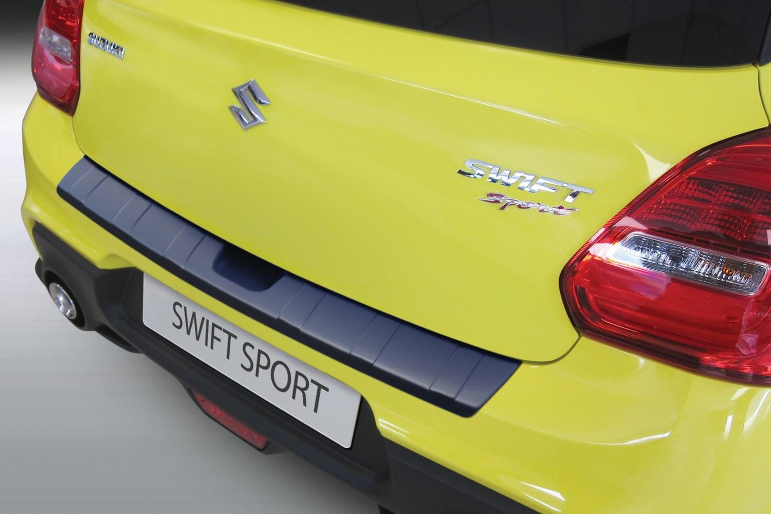 Bumperbeschermer geschikt voor Suzuki Swift Sport (AZ-A2L) 2018-2024 3 & 5-deurs hatchback ABS - matzwart