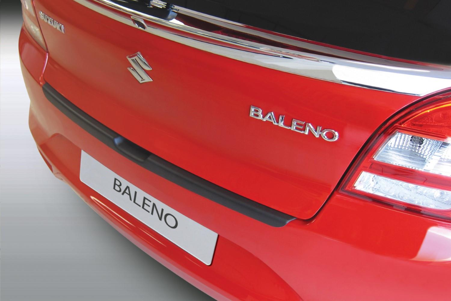 Ladekantenschutz Suzuki Baleno II 2016-heute 5-Türer Schrägheck ABS - Mattschwarz