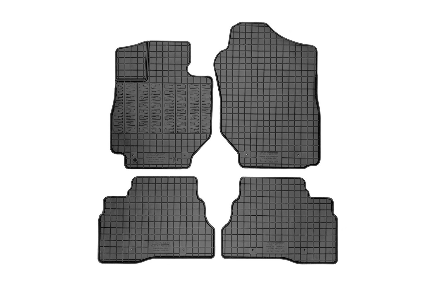Automatten geschikt voor Suzuki Jimny IV 2018-heden rubber