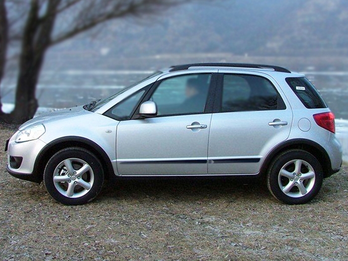 Seitenschutzleisten passend für Suzuki SX4 2006-2013 5-Türer Schrägheck Set