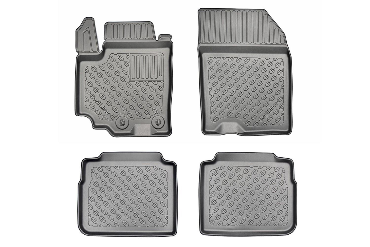 Automatten geschikt voor Suzuki SX4 S-Cross 2013-2021 5-deurs hatchback Cool Liner PE/TPE rubber