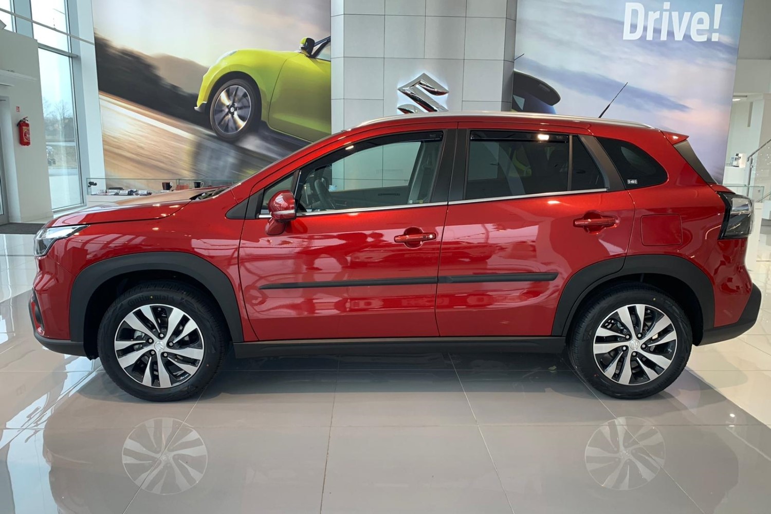 Seitenschutzleisten passend für Suzuki S-Cross III 2021-heute 5-Türer Schrägheck Set