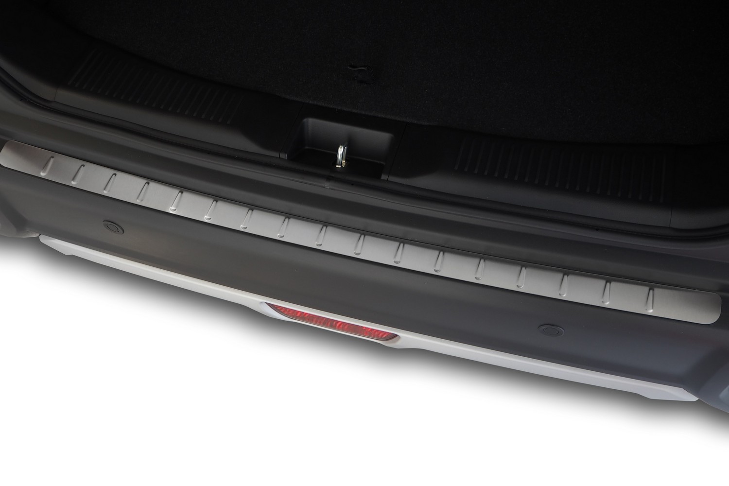 Protection de seuil de coffre convient à Suzuki S-Cross III 2021-présent 5 portes bicorps acier inox brossé