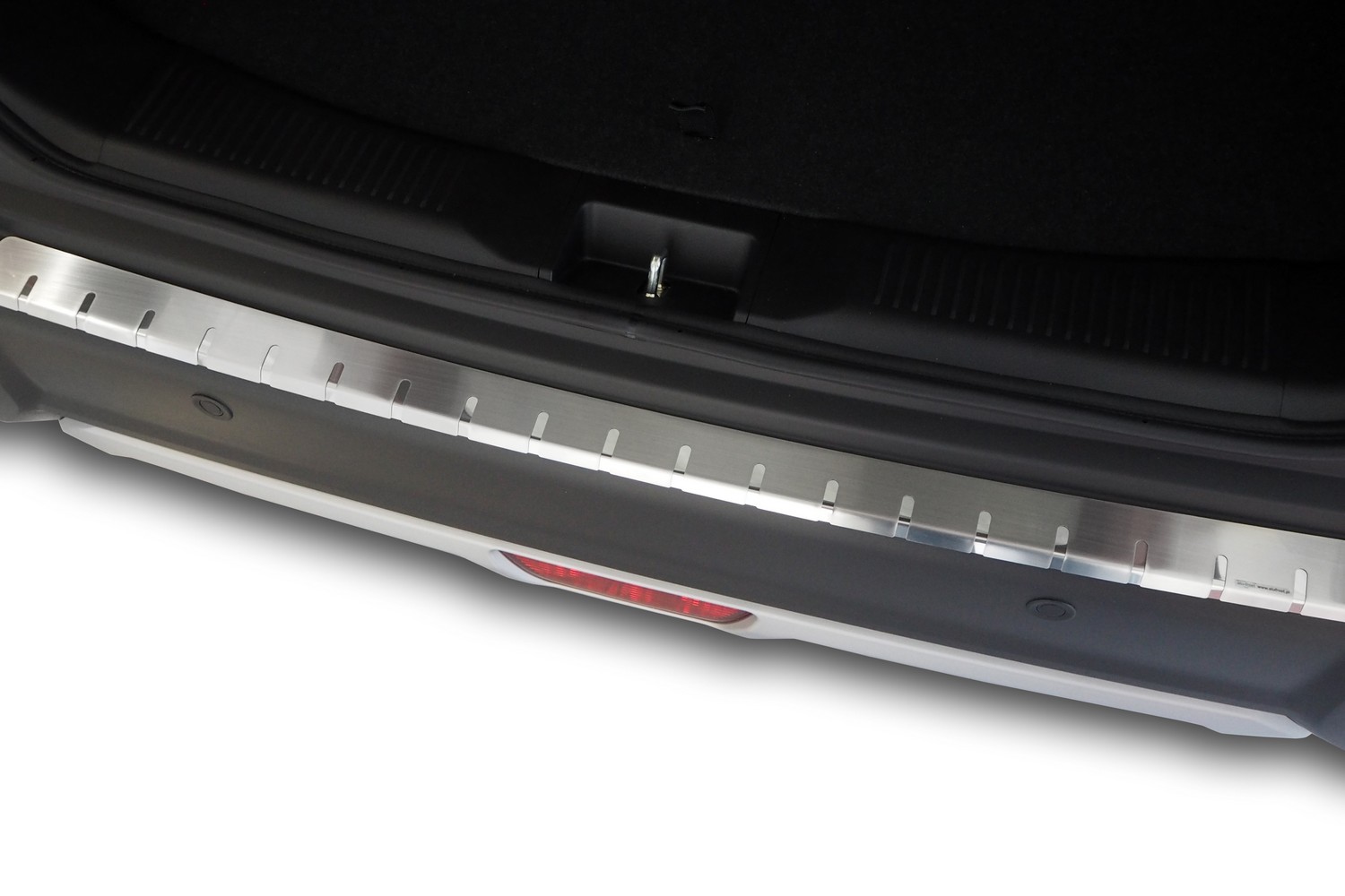 Protection de seuil de coffre convient à Suzuki S-Cross III 2021-présent 5 portes bicorps acier inox brossé