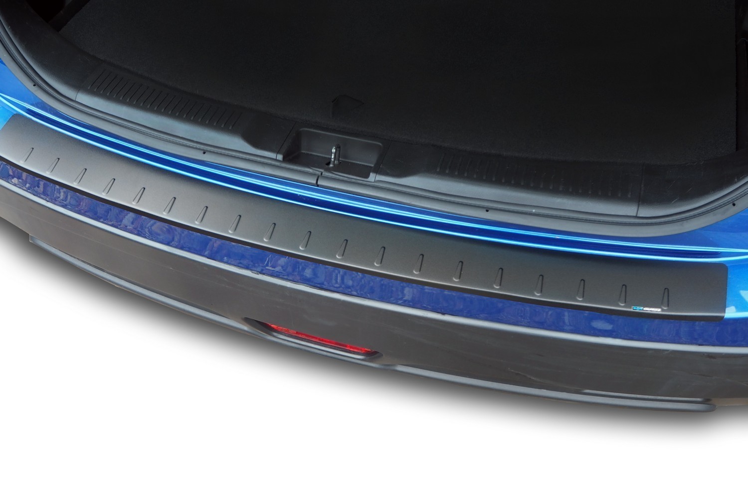Bumperbeschermer geschikt voor Suzuki SX4 S-Cross 2013-2021 5-deurs hatchback aluminium mat zwart
