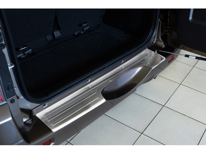 Rear bumper protector Suzuki Grand Vitara (JT) 2005-2015 3 & 5-door hatchback stainless steel