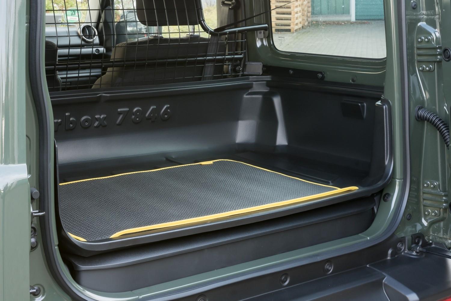 Bac de coffre en caoutchouc de qualité supérieure compatible avec Suzuki Jimny Pro Comfort à partir de 2021 PPH