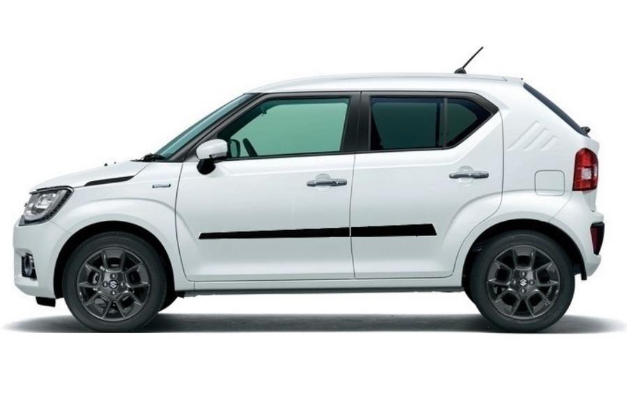 Stootstrips geschikt voor Suzuki Ignis (FF21S) 2016-heden 5-deurs hatchback set zijportieren