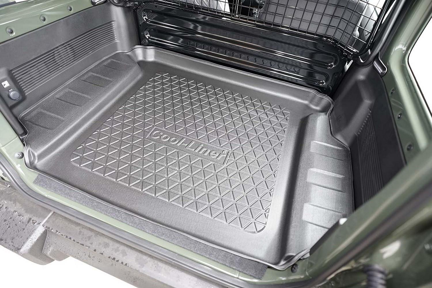 Auto Kofferraummatte Für Suzuki Jimny Jb64 74, rutschfest Wasserdicht  Kratzfest, Kofferraum-Schutzmatte schützt Ihren Fahrzeugteppich,Black