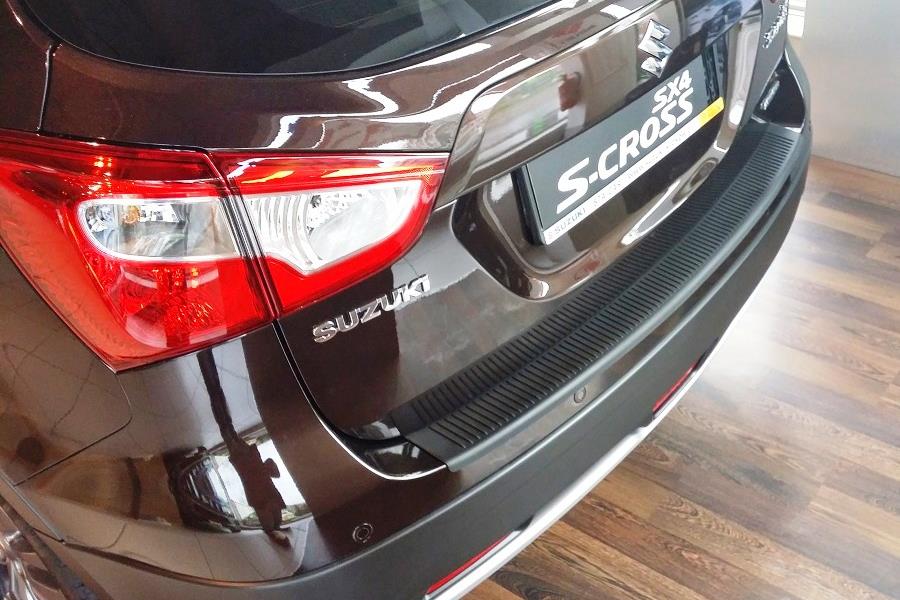 Bumperbeschermer geschikt voor Suzuki SX4 S-Cross 2013-2021 5-deurs hatchback PU