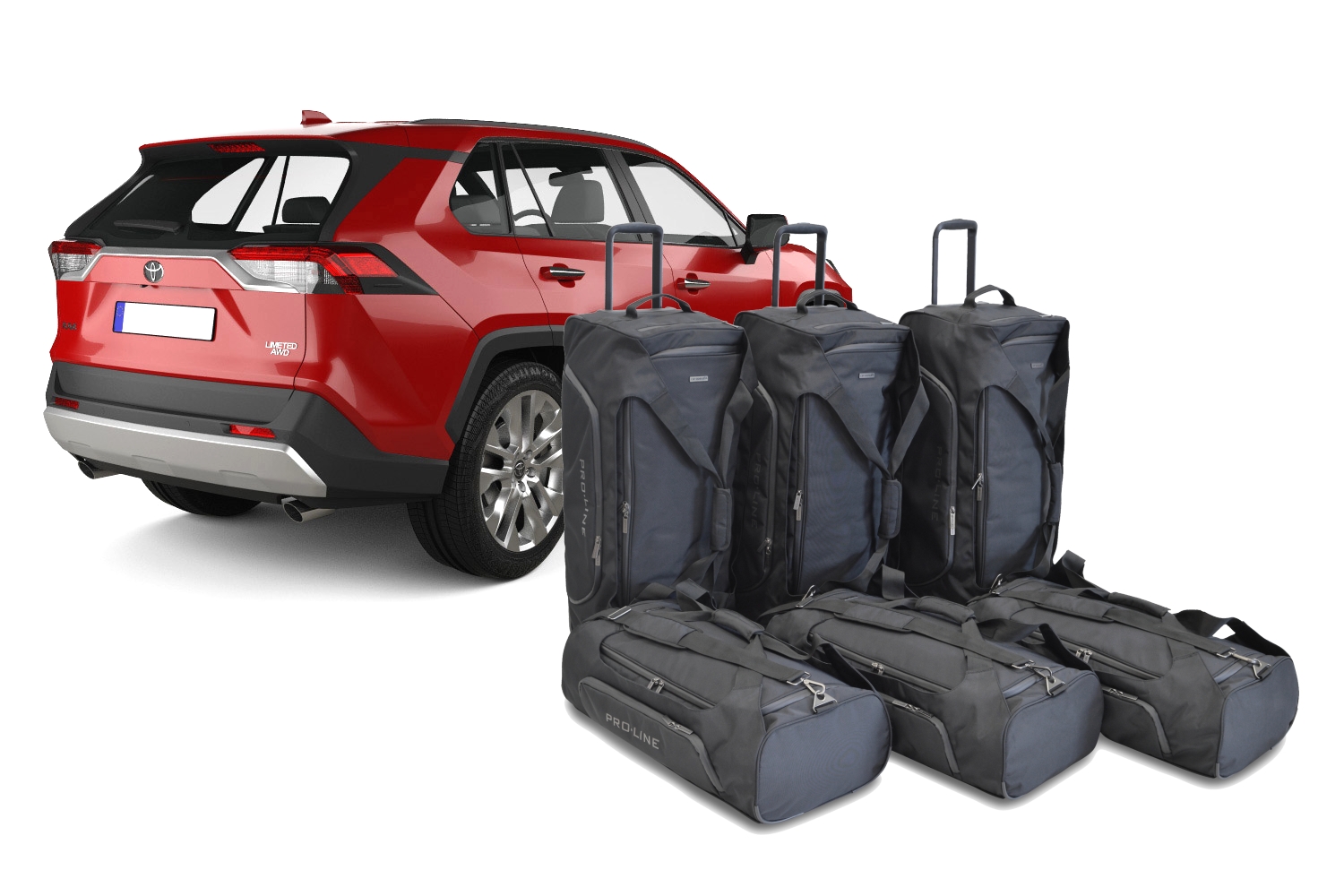 Set de sacs de voyage Toyota RAV4 V (XA50) 2018-présent Pro.Line