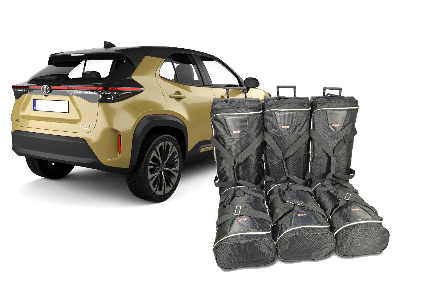 Reisetaschenset passend für Toyota Yaris Cross (XP210) 2020-heute Original