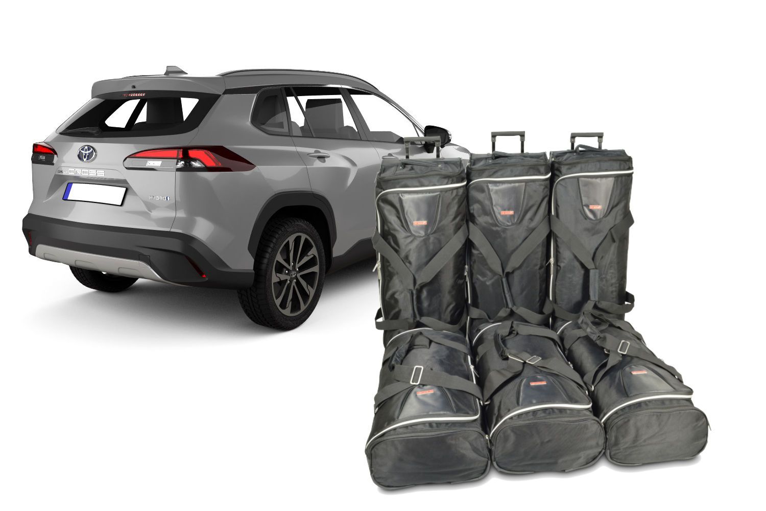 Reisetaschenset passend für Toyota Corolla Cross (XG10) 2022-heute Original Reisetaschenset passend für Toyota Corolla Cross (XG10) 2022-heute Original