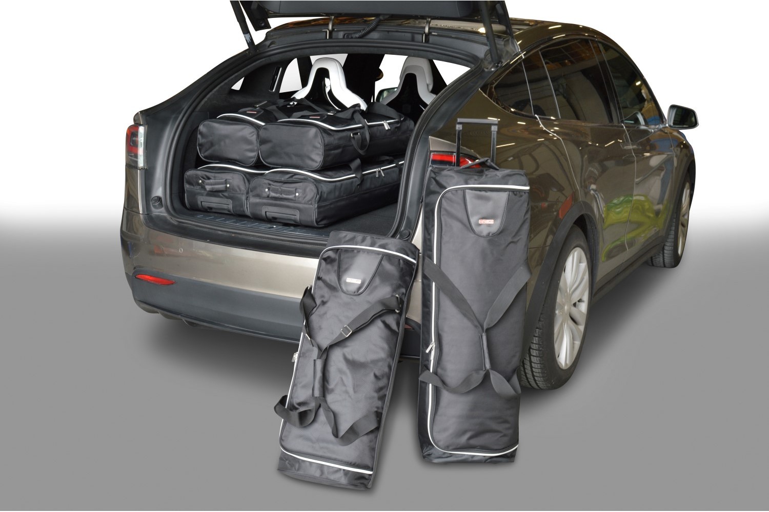 Set de sacs de voyage convient à Tesla Model X 2015-présent Original Set de sacs de voyage convient à Tesla Model X 2015-présent Original