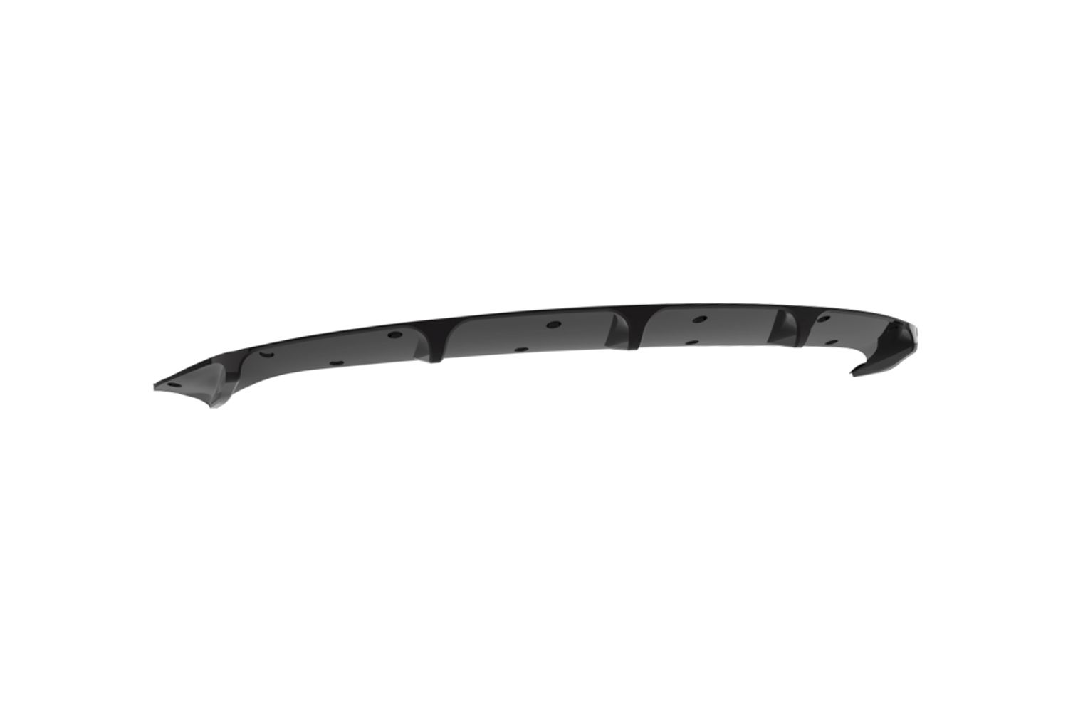 Rear diffuser suitable for Tesla Model 3 2017-2023 4-door saloon - painted (4)