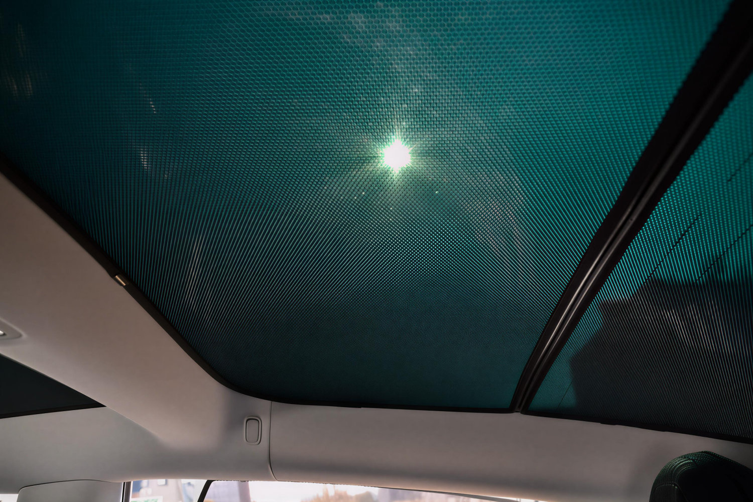 Sun shades suitable for Tesla Model 3 2017-present - rear panoramic sunroof (TES1M3SB) (2)