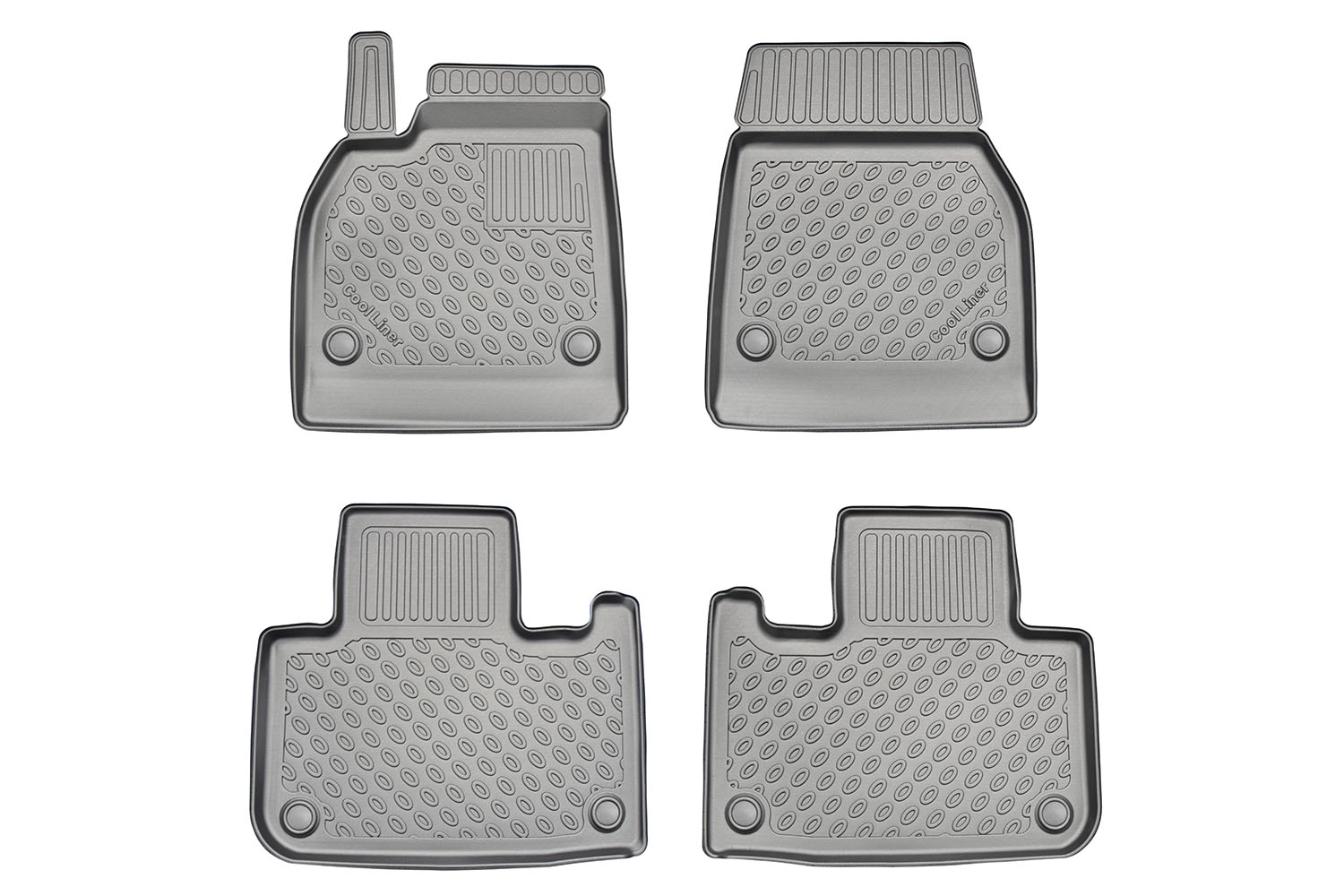 Car mats suitable for Tesla Model Y 2025-present Cool Liner PE/TPE rubber (TES2MYFM-C) (2) Car mats suitable for Tesla Model Y 2025-present Cool Liner PE/TPE rubber (TES2MYFM-C) (2)