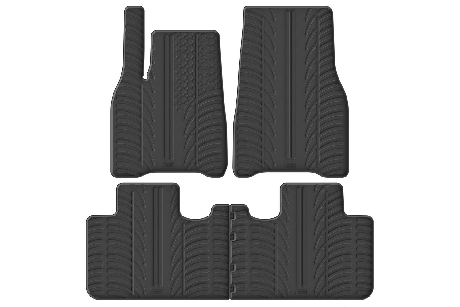 Car mats suitable for Tesla Model Y 2025-present Rubbasol rubber