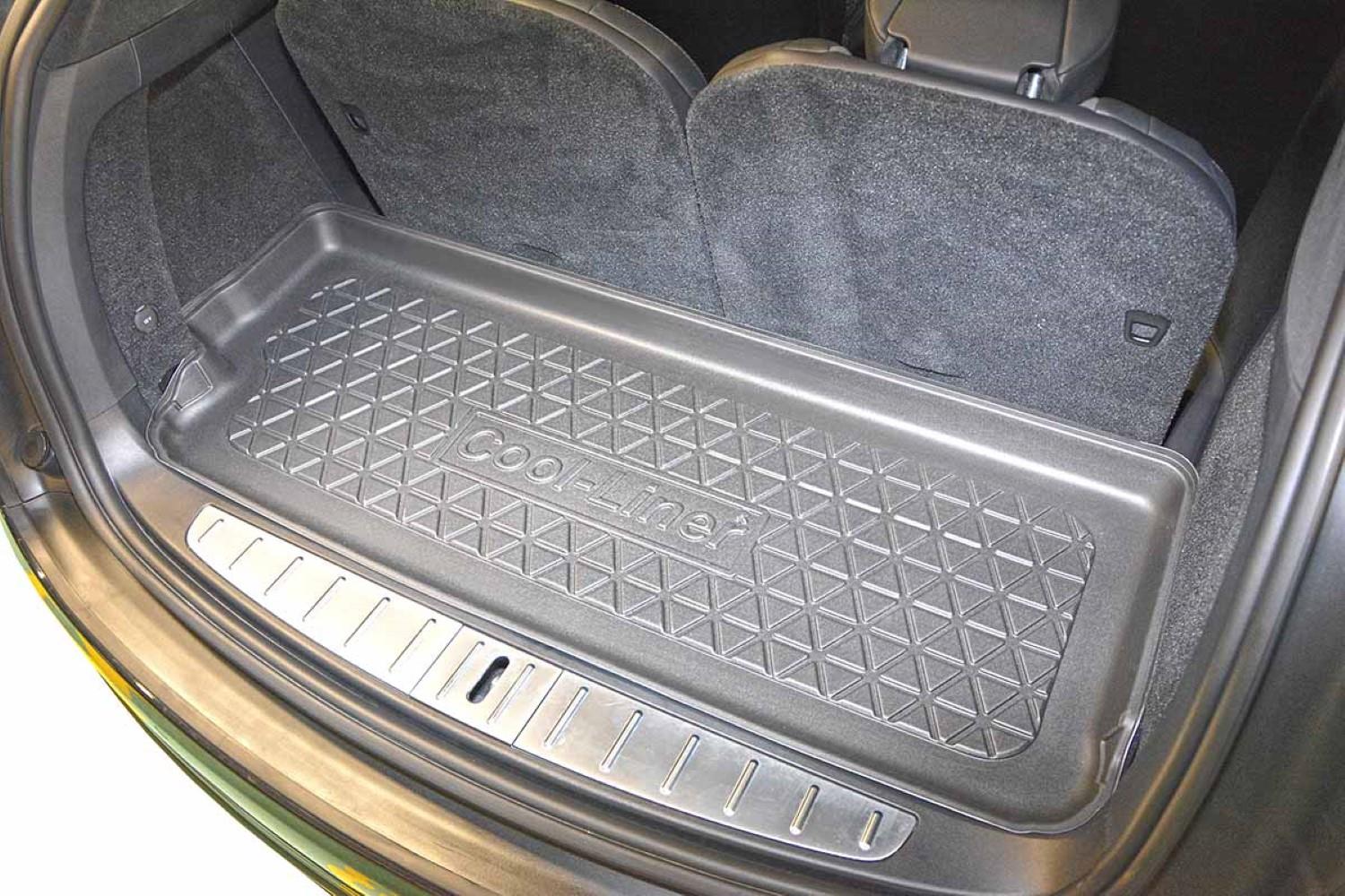 Tapis de coffre Tesla Model X 2015-présent Cool Liner antidérapant PE/TPE caoutchouc