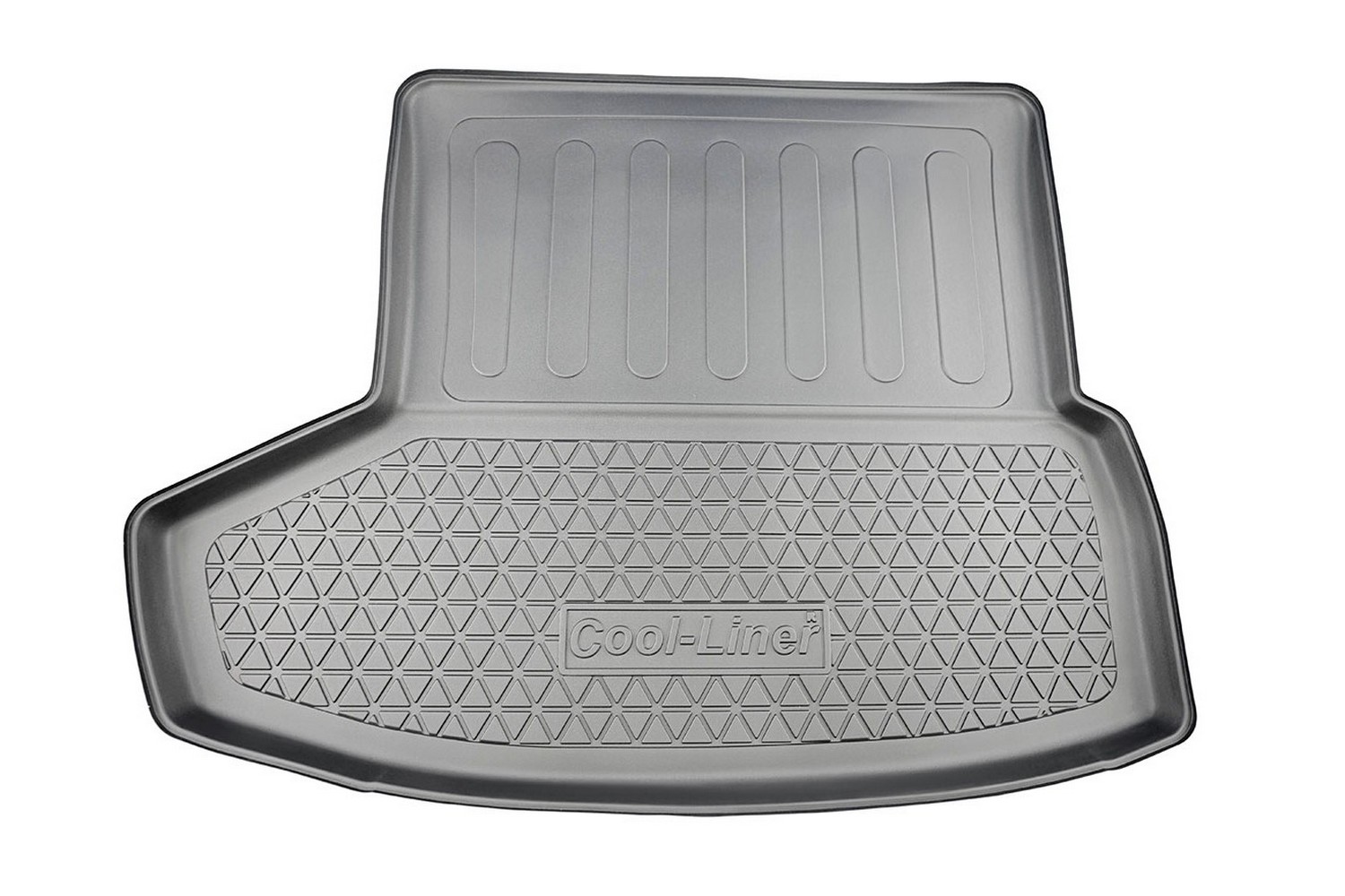 Boot mat suitable for Tesla Model S 2021-present 5-door hatchback Cool Liner anti slip PE/TPE rubber