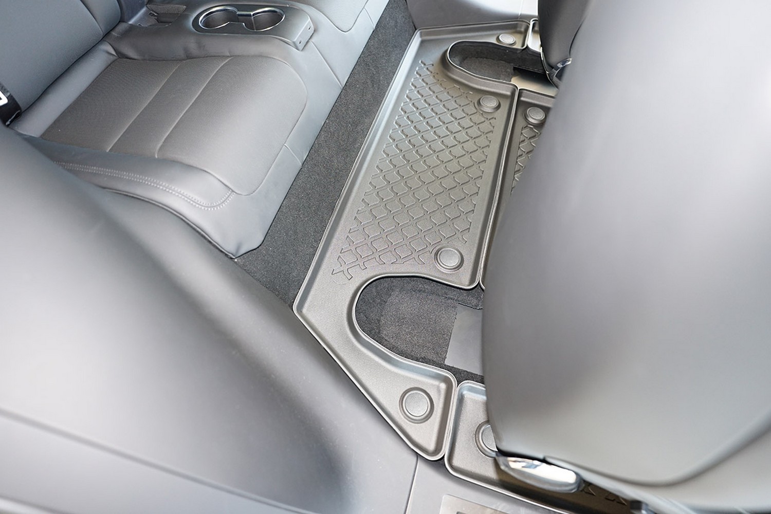 Car mats suitable for Tesla Model X 2021-present Guardliner PE/TPE rubber (TES9MXFM-G) (2) Car mats suitable for Tesla Model X 2021-present Guardliner PE/TPE rubber (TES9MXFM-G) (2)