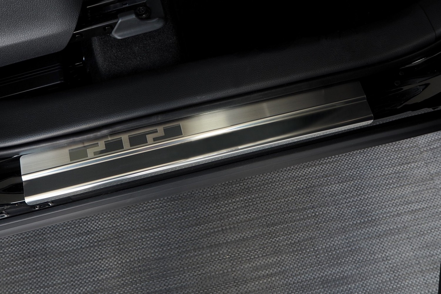 Seuils de portes convient à Toyota Corolla Cross (XG10) 2022-présent acier inox brossé