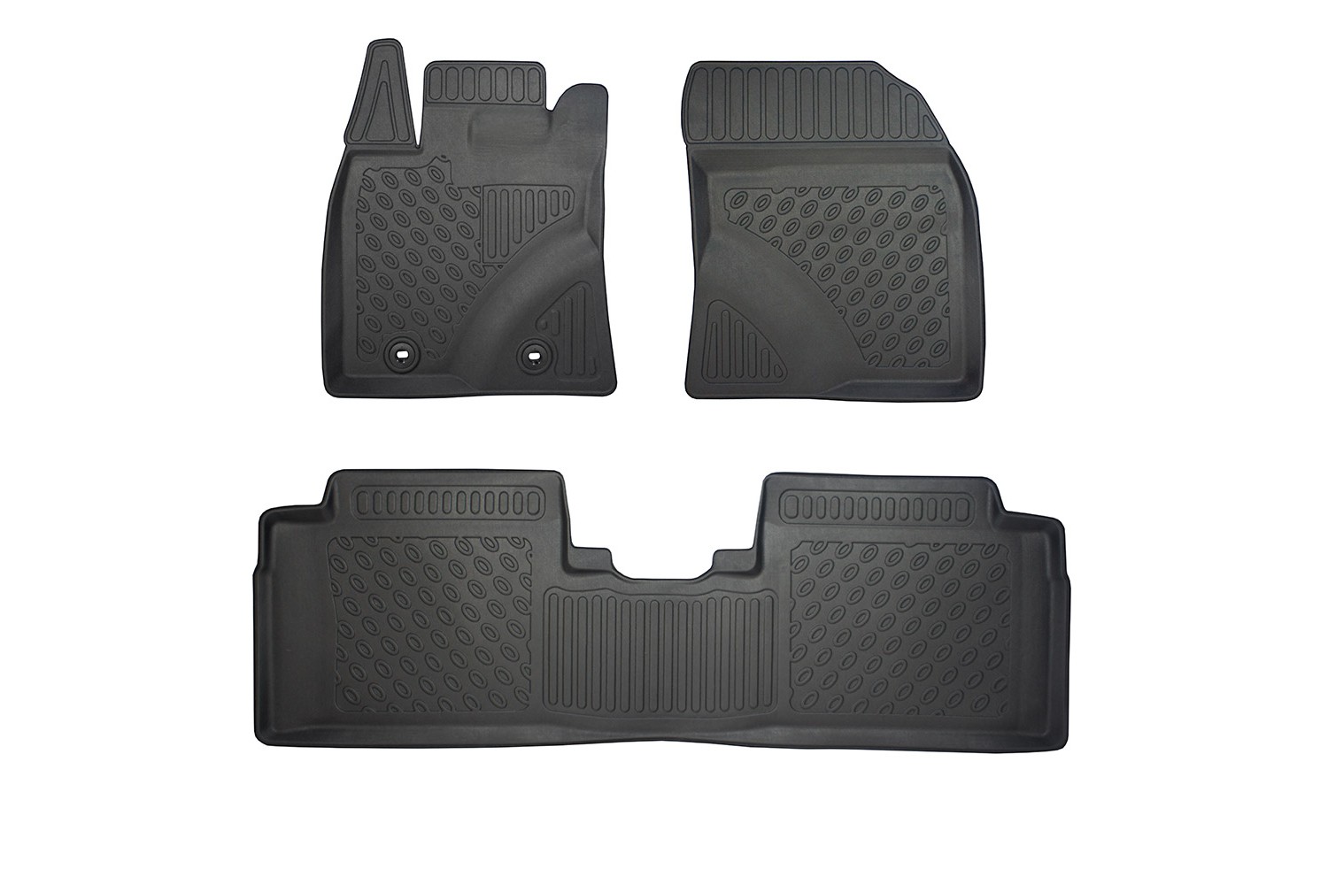 Tapis convient à Toyota Avensis III 2008-2018 4 portes tricorps Cool Liner PE/TPE caoutchouc