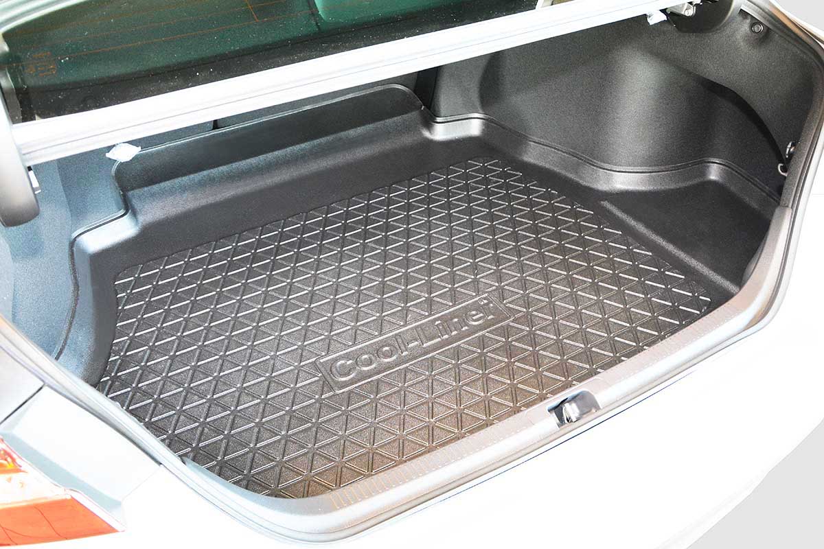 Boot mat Toyota Camry (XV70) 2019-present 4-door saloon Cool Liner anti slip PE/TPE rubber