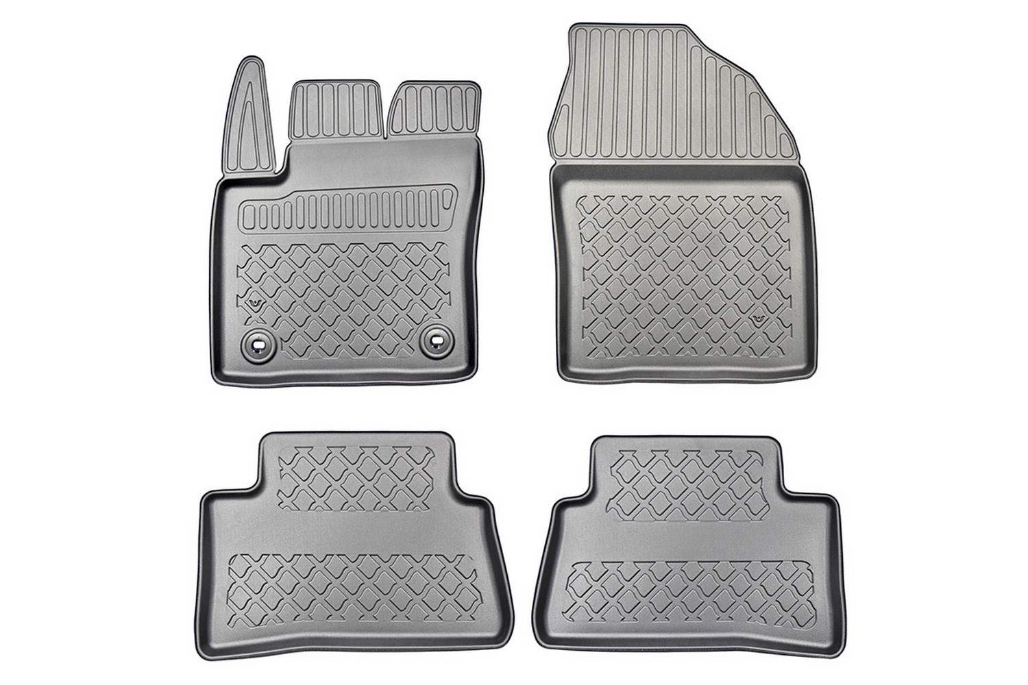 Tapis convient à Toyota C-HR 2016-2023 Guardliner PE/TPE caoutchouc