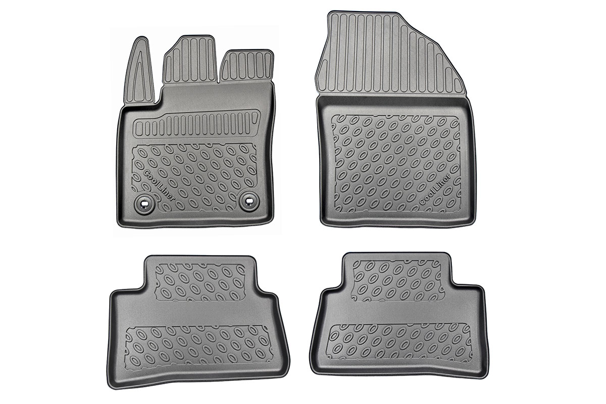 Tapis convient à Toyota C-HR 2016-2023 Cool Liner PE/TPE caoutchouc