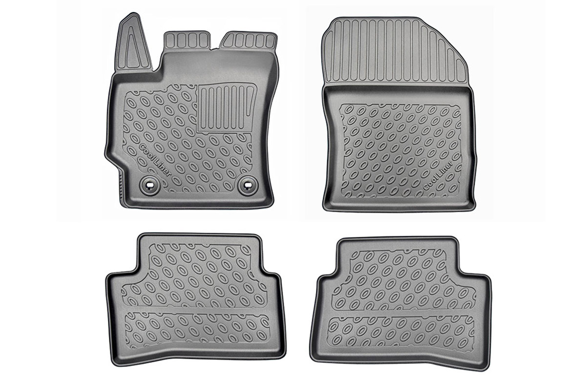 Car mats suitable for Toyota Corolla (E210) 2018-present 5-door hatchback Cool Liner PE/TPE rubber