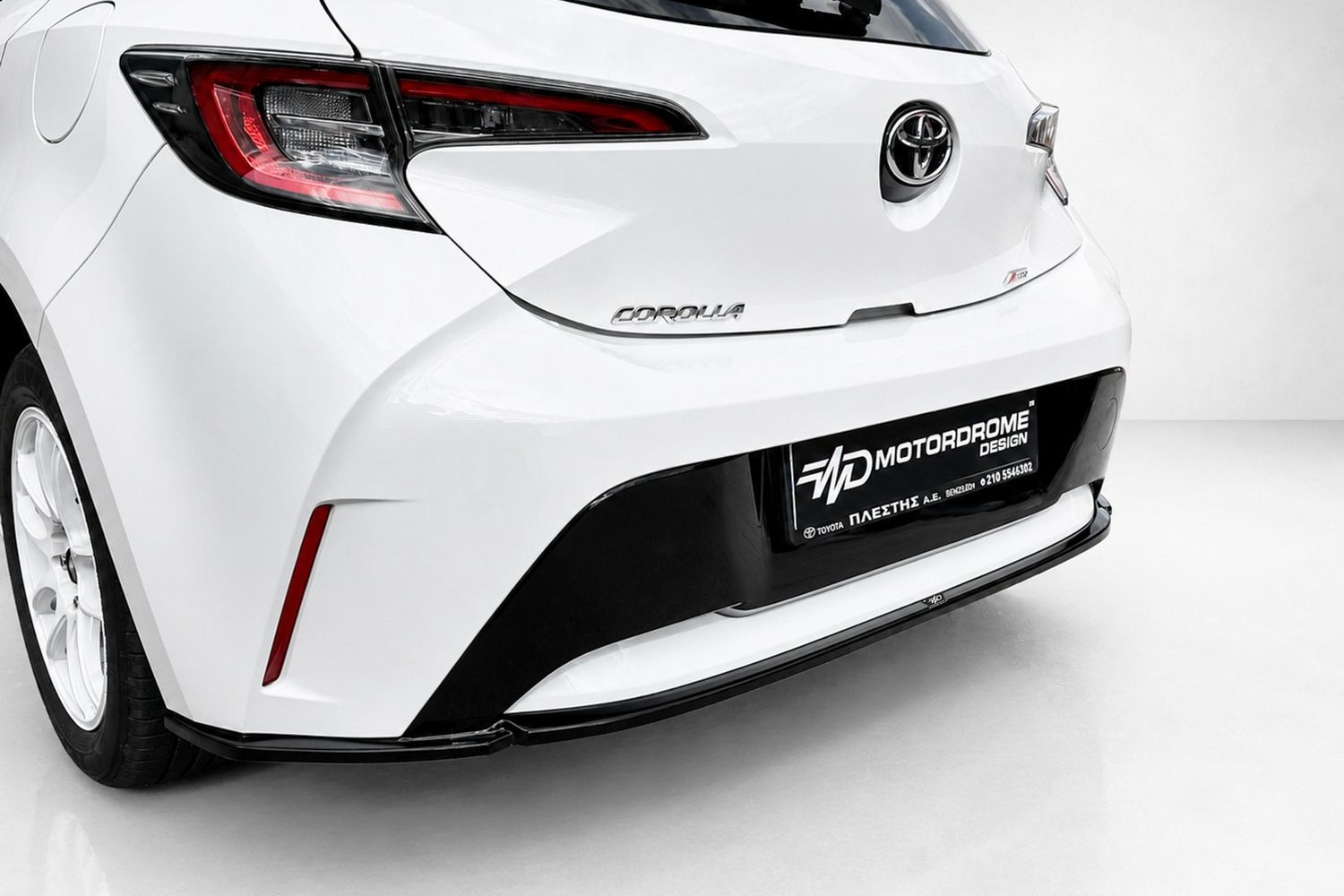 Rear diffuser Toyota Corolla (E210) 2018-present 5-door hatchback ABS