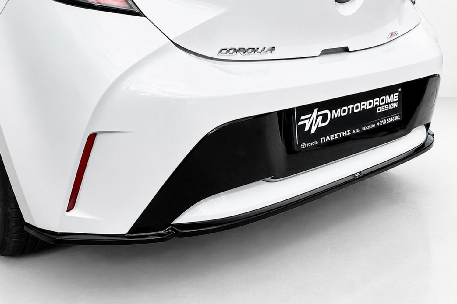 Rear diffuser Toyota Corolla (E210) 2018-present 5-door hatchback ABS - painted (3) Rear diffuser Toyota Corolla (E210) 2018-present 5-door hatchback ABS - painted (3)