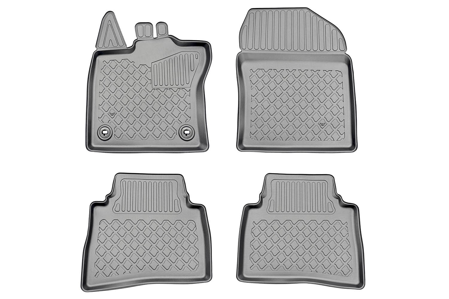Car mats suitable for Toyota Prius V (XW60) 2023-present 4-door saloon Guardliner PE/TPE rubber