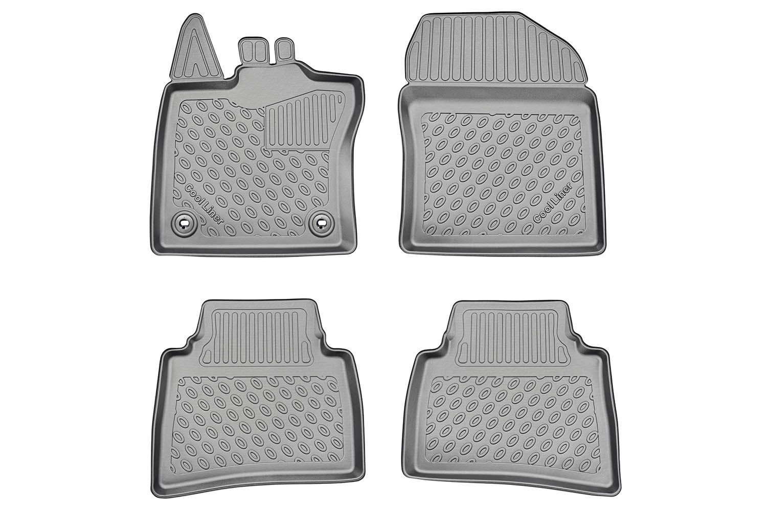 Car mats suitable for Toyota Prius V (XW60) 2023-present 4-door saloon Cool Liner PE/TPE rubber